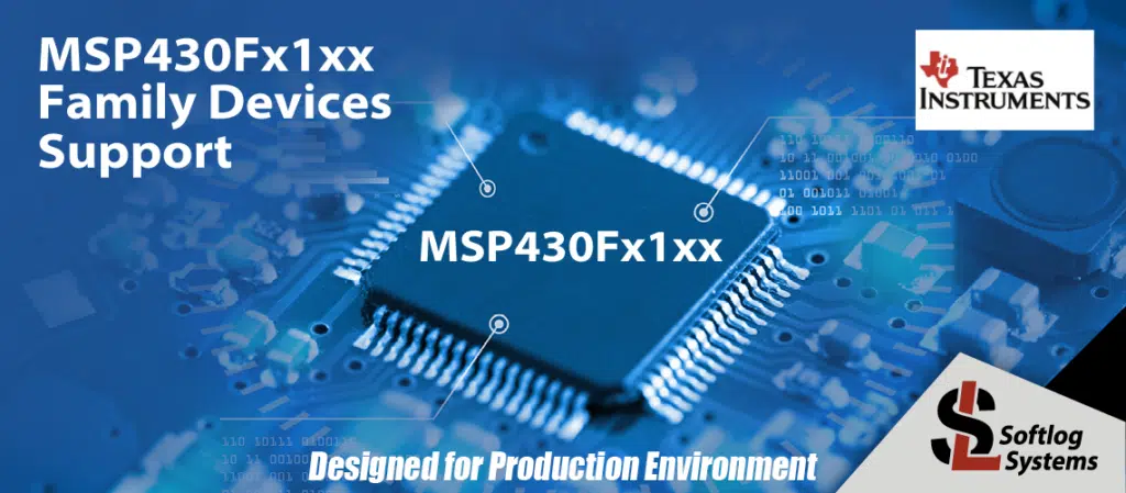 MSP430Fx1xx family devices support