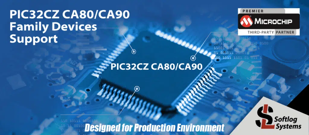 PIC32CZ CA80/CA90 family devices support