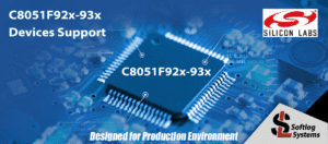 C8051F92x-93x device support