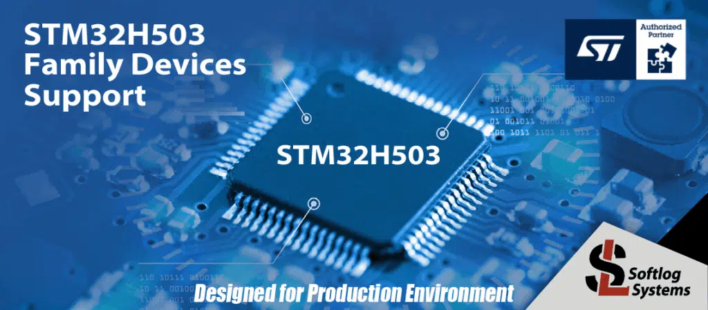 STM32H503 device support